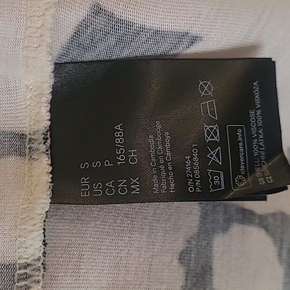 H&M Sleeveless Swing Midi Dress size S - Picture 7 of 7